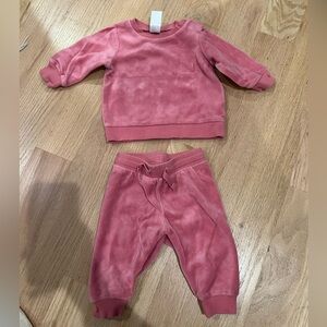 H&M Kids Dusty Pink Sweatpants & Joggers Set